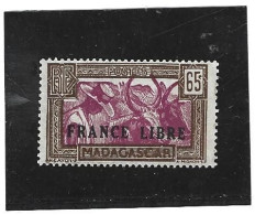 MADAGASCAR    1942   Y.T. N° 235  à  241  Incomplet  NEUF* - Used Stamps