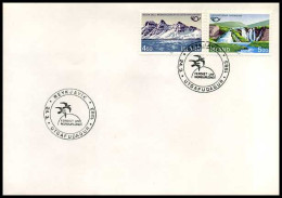 IJsland - FDC -  Landschappen                                           - FDC