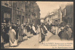 Furnes ( Veurne ) C.P.A. - Belgique - Procession De Furnes - No: 11 - L'Entrée à Jérusalem - Editeur Nowé Bruwaert - Veurne