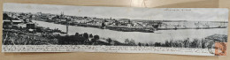 CPA Uruguay Carte Panoramique 3 Volets Salto Oriental Vista General - Uruguay