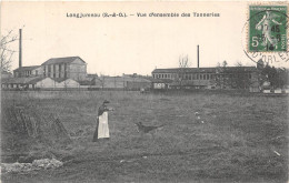 91-LONGJUMEAU- VUE D'ENSEMBLE DES TANNERIES - Longjumeau