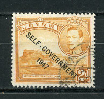 MALTE (GB) : GEORGE VI ET VUES - N° Yvert 230 Obli. - Malta (...-1964)