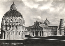 PISA, TOSCANA, PIAZZA DEL DUOMO, ARCHITECTURE, TOWER, CHURCH, ITALY, POSTCARD - Pisa