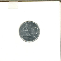 10 HALIEROV 1993 ESLOVAQUIA SLOVAKIA Moneda #AS567.E.A - Slowakije