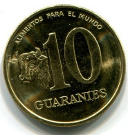 10 GUARANIES 1996 PARAGUAY UNC Coin #W11418.U.A - Paraguay