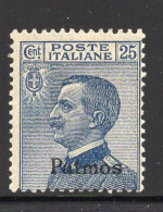 1912  - ISOLE ITALIANE DELL'EGEO: PATMOS -  Italia - Catg. Unif. 5 - LH - (W039..) - Aegean (Patmo)