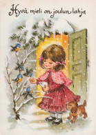 Happy New Year Christmas CHILDREN Vintage Postcard CPSM #PAY204.A - New Year