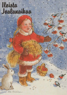 Bonne Année Noël ENFANTS Vintage Carte Postale CPSM #PAY192.A - New Year