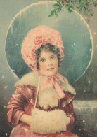 Bonne Année Noël ENFANTS Vintage Carte Postale CPSM #PAY082.A - New Year