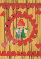Bonne Année Noël ENFANTS Vintage Carte Postale CPSM #PAU174.A - New Year