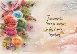 Feliz Año Navidad Vintage Tarjeta Postal CPSM #PAT381.A - New Year