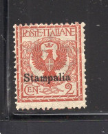 1912  - ISOLE ITALIANE DELL'EGEO: STAMPALIA -  Italia - Catg. Unif. 1 - NH - (W039..) - Aegean (Stampalia)