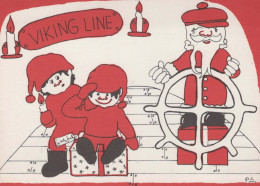 Bonne Année Noël ENFANTS Vintage Carte Postale CPSM #PBM287.A - New Year
