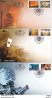 Yugoslavia, 1999, NATO Bombarding - Hospitals, FDC 27-11-1999 Michel 2932-2937 - FDC