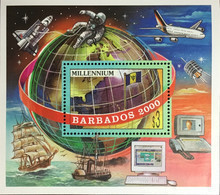 Barbados 2000 Millennium Minisheet MNH - Barbados (1966-...)