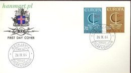 Iceland 1966 Mi 404-405 FDC  (FDC ZE3 ICL404-405) - 1966