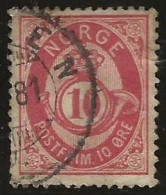 Norway    .  Y&T  .   25  .  '77-'78    .      O  .     Cancelled - Used Stamps