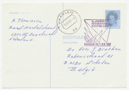 Postcard / Postmark Netherlands 1987 Jamborette - International Scouting Camp Haarlem - Other & Unclassified