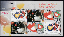 Kosovo Independiente - Correo Yvert Mini Pliego ** Mnh  COVID - Kosovo