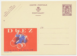 Publibel - Postal Stationery Belgium 1948 Knitting Wool - Textiel