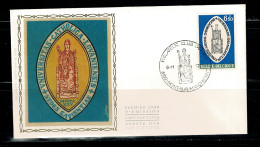 1975 1783 FDC Soie/zijde (Mont Sur Marchienne) :"Universiteit Van Leuven- Université De Leuven" - 1971-1980