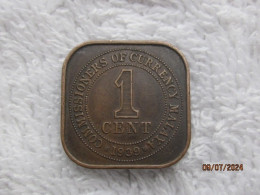 Malaysia - Straits Settlements 1 Cent 1939 - Maleisië