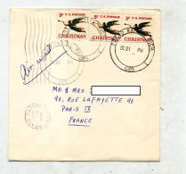 Lettre  Flamme  Cachet Grand Rapids Sur Noel - Postal History