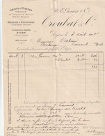 21-Troubat & Cie...Grains & Farines...Dijon....(Côte-d'Or)...1918 - Agriculture