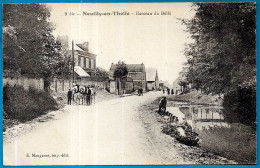 Rare CPA 60 NEUILLY-en-THELLE Oise - Hameau Du Bellé (2 Chevaux De Trait) ° E. Maugenet Imp. édit. - Otros & Sin Clasificación