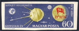 494 Hongrie Lunik II Landing On Moon MNH ** Neuf SC (HON-13) - Europe