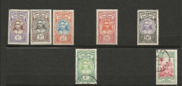 OCEANIE   N° Y&T 48-52. Timbres Neufs Avec Charnière N° 47-51-55 Sans Gomme,56-57 Oblitérés.  A7 - Nuovi