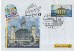 Germany Deutschland 2002 FDC Sberatel Sammler Philatelic Exhibition, Prag Prague Czechia, Bonn - 2001-2010