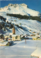 LECH, VORARLBERG, ARCHITECTURE, CHURCH, TOWER, MOUNTAIN, AUSTRIA, POSTCARD - Lech