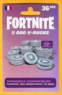 Carte Cadeau FORTNITE 5000 V-BUCKS 36,99€ - - Gift Cards