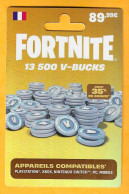 Carte Cadeau FORTNITE 135000 V-BUCKS 89,99€ - - Gift Cards