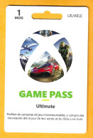 Carte Cadeau GAME PASS Ultimate 1 Mois - - Gift Cards