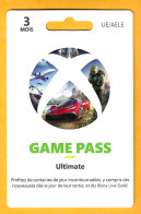 Carte Cadeau GAME PASS Ultimate 3 Mois - - Gift Cards