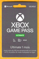 Carte XBOX GAME PASS - Ultimate 1 Mois - - Gift Cards