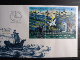 ALAND FDC - Nordic Mythology M/S, Åland 2008 - Aland