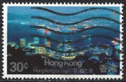Hong Kong 1983. Scott #415 (U) Victoria Harbor At Night - Used Stamps