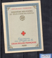 CARNET + ROUGE ** 1959 - (N°2008) - Red Cross