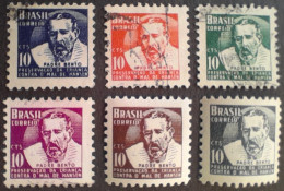 Bresil Brasil Brazil 1954-1963 Lutte Contre La Lèpre Hansen Yvert 597 640 669 711A 723 746 O/*/** Used/MH/MNH - Neufs