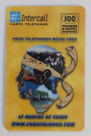 TELECARTE PREPAYEE CORSE - INTERCALL CORSE - 100F - EC - Autres & Non Classés