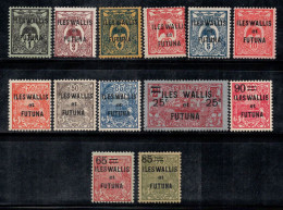 Wallis-et-Futuna 1920-27 Neuf * MH 100% Surimprimé - Unused Stamps