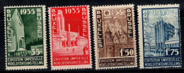 Belgique 1934 Mi. 378-381 Neuf ** 100% Exposition Bruxelles - Unused Stamps