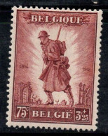 Belgique 1932 Mi. 342 Neuf ** 100% 75 C, SOLDAT - Ungebraucht