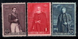 Belgique 1930 Mi. 284-286 Neuf ** 100% Roi Léopold, Albert, Indépendance - Ungebraucht