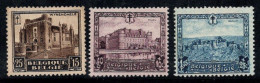 Belgique 1930 Mi. 292,293,296 Neuf ** 100% Contre La Tuberculose, Châteaux, Monuments - Unused Stamps