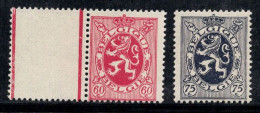Belgique 1930 Mi. 278-279 Neuf ** 100% ARMOIRIES - Unused Stamps