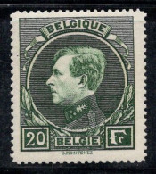 Belgique 1929 Mi. 263 Neuf * MH 100% 20 P. Le Roi Albert Ier - Ungebraucht